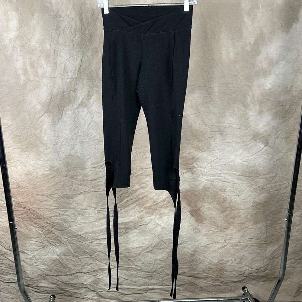 Free People Movement Black Tie Leggings